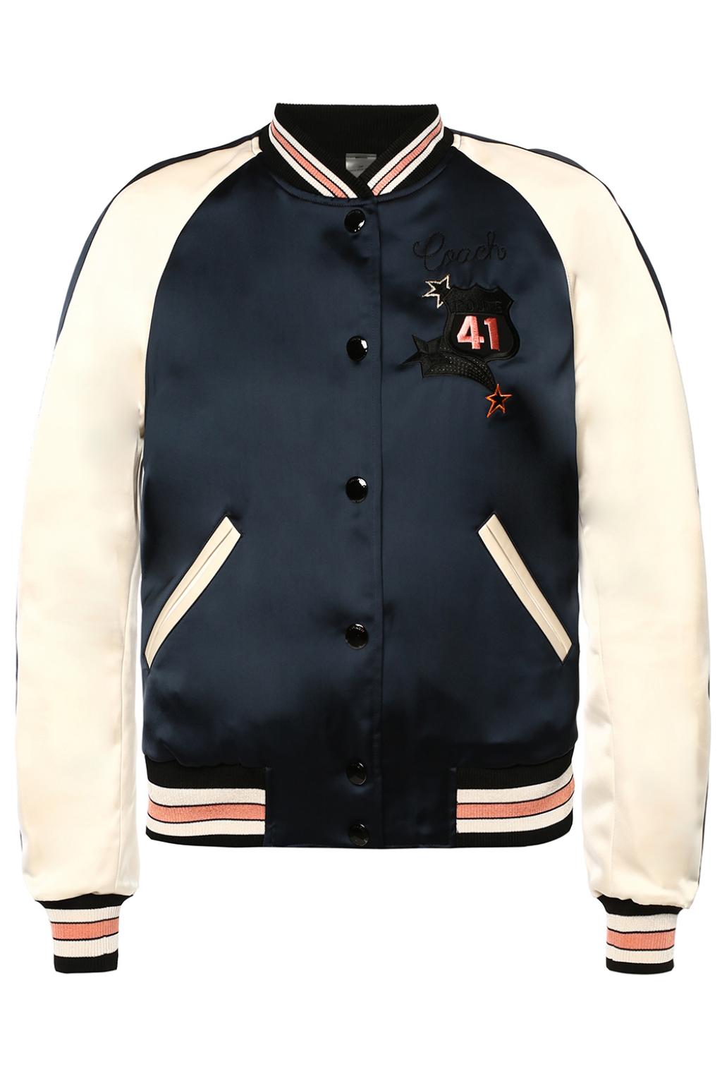 Coach reversible 2025 bomber jacket